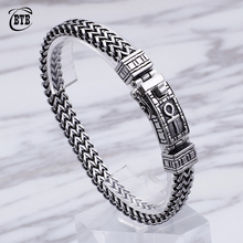 8mm New Egyptian Ankh Symbol of Life Charm Bracelets For Men Women Stainless Steel Mesh Linking Chain Bracelet Jewelry 2024 - buy cheap
