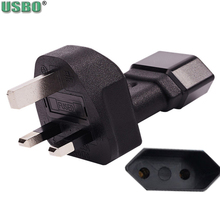 Britain Male BS1363 UK to Female EU Germany France Korea Vietnam Philippines Power Rewirable Connector 10A Adaptor Plug Socket 2024 - buy cheap