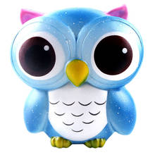2019 New 15cm Lovely Galaxy Owl Cream Scented Squishy Slow Rising squishy Toys Collection 2024 - buy cheap