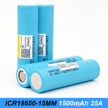 Turmera original battery 18650 15M inr18650-15M 1500mah 25A for power tools screwdriver battery and E-cig battery  j28 2024 - buy cheap