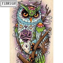 Full Drill Square Diamond 5D DIY Diamond Painting"Cute owl"Diamond Embroidery Cross Stitch   Rhinestone Mosaic Painting 2024 - buy cheap