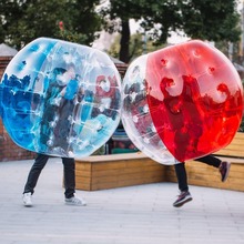 Balón de fútbol de burbujas inflable para niños y adultos, Material de TPU, 100% para fútbol, Zorb, 1,2 m, 1,5 m, 1,7 m 2024 - compra barato