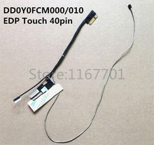 Новый оригинальный кабель для ноутбука/ноутбука LCD светодиодный LED/LVDS ДЛЯ HP EliteBook Folio 1040 G3 DD0Y0FCM110 DD0Y0FCM100 30pin 2024 - купить недорого