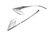 Автомобильный Стайлинг хромированная крышка головного света для Ford Escape/Kuga 2013 Up 2024 - купить недорого