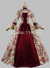 Georgian Victorian Gothic Period Dress Vintage Gown Period Reenactment Theatre Clothing Stage Ball Gown 2024 - buy cheap