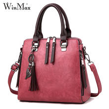 Winmax Famous Brand PU Leather Ladies Handbags Luxury Top-Handle Shoulder Bag Large Capacity Crossbody Bag Women Casual Tote Sac 2024 - buy cheap