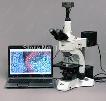 Microscopio metalúrgico, suministros de AmScope, 50X-2500X, Darkfield, polarizador, cámara de 5MP 2024 - compra barato