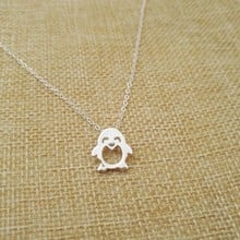 new trendy cute lovely tiny penguin pendant Choker Necklace for women girlfriend fashion pretty charm christmas jewelry gift 2024 - buy cheap