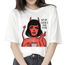 pulp fiction mia funny t shirt women female 2019 fashion hip hop Casual tshirt ulzzang harajuku femme korean style t-shirt 2024 - buy cheap