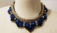 Jewelry collar popular bohemian fashion vintage metal pendent necklace crystal jewellery jewerly women necklace big necklace 2024 - buy cheap