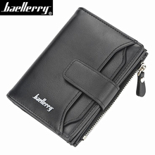 Baellerry High Quality Leather Men Wallets Card holder Business Male Short Clutch Coin Pocket Multi-function Money Purse cartera 2024 - buy cheap