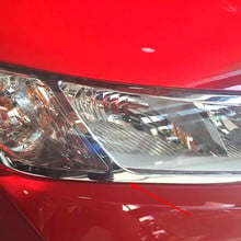 For Honda City 2014-17 ABS Chrome Headlight Shade cover  lamps COVER TRIM Car Exterior Car Accessories car Trim 2pcs 2024 - buy cheap