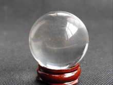 Esfera de cristal transparente de cuarzo Natural, bola curativa asiática rara, fa88004309035, + 38mm, envío gratis 2024 - compra barato