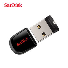 SanDisk Cruzer Fit CZ33 Super mini USB Flash Drive 64GB USB 2.0 sandisk pen drive 32GB memory stick Pen Drives 16GB U disk 2024 - buy cheap