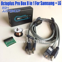 Octoplus-Caja 8 en 1 Original, Cable + eMMC / JTAG activado + Cable de cobre, para Samsung, LG activado, nueva versión 2024 - compra barato