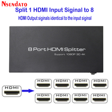 4k 30hz hdmi divisor 1x8 4k x 2k 1 em 8 para fora hdmi switch converter com adaptador de alimentação para 3d hd dts dolby 1080p 4k hdtv monitor 2024 - compre barato