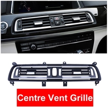 Car ABS Centre Middle Interior Air Conditioning AC Vent Grill Outlet Panel Chrome Plate For BMW 7 series F01 F02 730 735 740 750 2024 - buy cheap