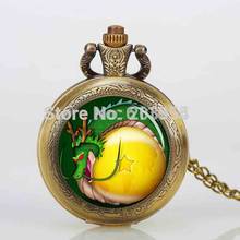 Eternal Dragon and Dragon Ball 12pcs pocket watch necklace pendant seven star Dragon Ball locket pendant goku comic manga anime 2024 - buy cheap