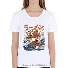 Camiseta de Harajuku japonés para mujer, camisetas de Hip Hop, ropa de calle de dibujos animados, camisetas casuales de manga corta 2024 - compra barato