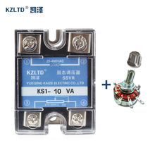 KZLTD SSR-10VA 470K 560K ohm to 25-480V AC Solid State Relay 10A Single Phase Solid State Relay SSR 10A AC Relay 10A Relais 2024 - buy cheap