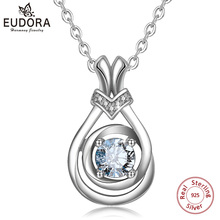 Ожерелье женское из серебра 925 пробы с фианитами, CYD244 2024 - купить недорого