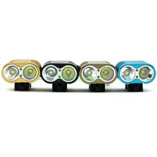 UniqueFire-luz HD-016 para bicicleta, 2 x XM-L2, LED, 4 modos de luz, resistente al agua, paquete de batería 18650 + cargador 2024 - compra barato