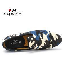 New Fashion Camouflage Men's Shoes Smoking Slipper Comfortable Breathable Men Casual Shoes 2024 - buy cheap