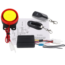 12V Motorcycle Scooter Alarm System Key Shell Remote Control 125db Motorcycle Anti-theft Security Alarm Protection System 2024 - buy cheap
