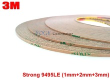 3M Mix 1mm/2mm/3mm 9495LE 300LSE Double Sided Clear Sticky Tape for Samsung Galaxy iphone/ipad Touch Screen LCD Display Screen 2024 - buy cheap