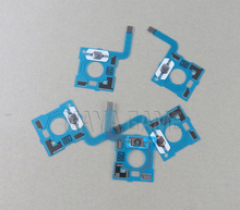 Placa de circuito condutora azul 50 peças, botões de substituição fita controle de filme azul teclado cabo flexível pcb para ns switch 3d joystick 2024 - compre barato