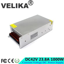 Adjustable DC42V Power Supply Switch 23.8A 1000W Driver Transformer 110V 220V AC DC SMPS for Industry Mechanical Equipment Light 2024 - buy cheap