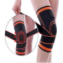 New 1Pc 3D Weaving Knee Brace Pad Protector Compression Breathable Running Support 2024 - compre barato