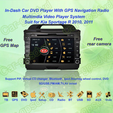 2010 - Kia Sportage автомобиль dvd-плеер, С GPS navi, Мультимедиа видео радио плеер + GPS map 2024 - купить недорого