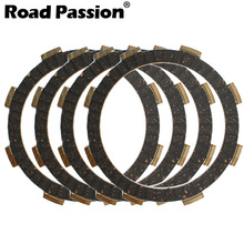 Road Passion 4pcs Motorcycle Clutch Friction Plates Kit For HONDA NSR50 NSR 50 2004 CR60R CR 60 CR60 R 60R 1983 2024 - buy cheap