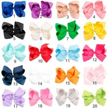 Yundfly 5pcs 6 Inch Big Ribbon Bow For Hairpin Headbands Boutique Bowknot For Headwear Hair Accessories 2024 - buy cheap