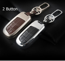 Zinc Alloy+ Leather Key Case For Fiat For Jeep Renegade Leather Smart Key Cover Car Key Bag Dust Collector,Auto Parts Shell 2024 - buy cheap