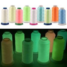 3000 Yards Spool Luminous Glow In The Dark Machine Embroidery Sewing Thread Washable, Long Lifetime ,Top Quality 2024 - buy cheap