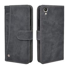 Flip Vintage Leather Case For ASUS Zenfone Live L1 ZA551KL ZA550KL Case Luxury Wallet Cover TPU Fundas Phone Bag 2024 - compre barato