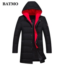 BATMO 2019 new arrival high quality 90 white duck down hooded jackets men,men's winter coat  9681 2024 - buy cheap