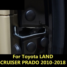 Estilo de coche puerta tornillos Protector tapas Interior Decoración Accesorios para Toyota LAND CRUISER PRADO 2010-2018 2024 - compra barato