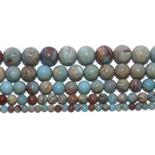 Wholesale Natural Stone Shoushan Stone Round Beads 4 6 8 10 12 MM Pick Size For Jewelry Making DIY Bracelet Necklace Material 2024 - buy cheap