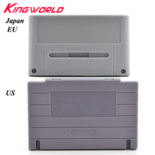 Пластиковый картридж для игровой консоли Nintendo SNES (версия US JP EU), 16 бит 2024 - купить недорого