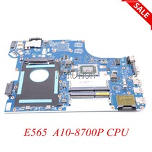 NOKOTION FRU 01AW122 BE565 NM-A631 laptop motherboard For Lenovo ThinkPad E565 A10-8700P CPU GM Main board full tested 2024 - buy cheap