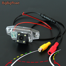BigBigRoad Car Intelligent Dynamic Trajectory Tracks Rear View Camera For Toyota Prado / FJ Cruiser / Land Cruiser 90 120 150 2024 - buy cheap