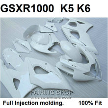 New hot injection molding fairings for Suzuki GSXR1000 05 06 white fairing kit GSXR 1000 2005 2006 WT119 2024 - buy cheap