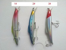 Minnow Bait Fishing lure Fishing tackle Deep Swim Bait VMC Hook 14cm/30g Sinking Type Yellow Body With Red Head Color 2024 - buy cheap