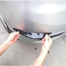 2Pcs Universal Car Corner Protector Car Styling Anti Collision Strips Auto Bumper Body Edge Guard Protector Sticker Trim Molding 2024 - buy cheap