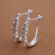 Женские серебряные сережки E312, ювелирные изделия из серебра 925 пробы, arcajija Apxajhea 2024 - купить недорого