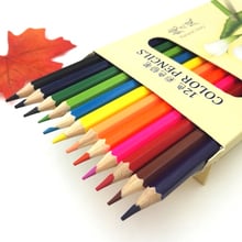 Nature  color pencils for drawing 12 different colores pencil set Crayon Stationery Office school supplies 2024 - buy cheap