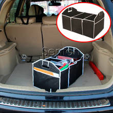 Car Trunk Bag Multifunction Rack Folding Net Organizer Storage Box For VW Touran Tiguan T5 GOLF 4 5 6 Hyundai Tucson Accessories 2024 - buy cheap